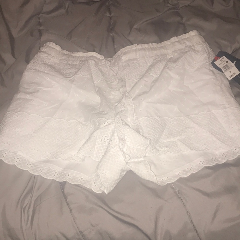 White shorts